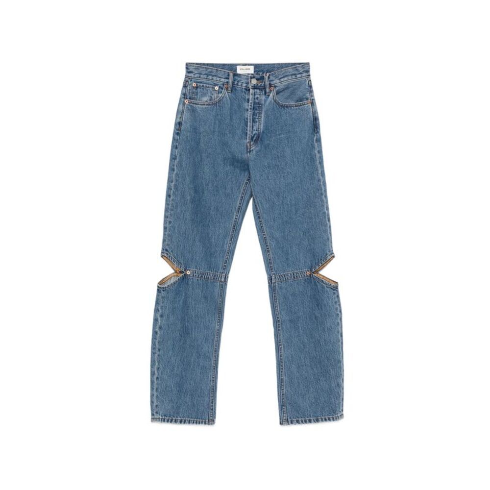 Still Here Blue Denim - Straight-Leg Jeans Women